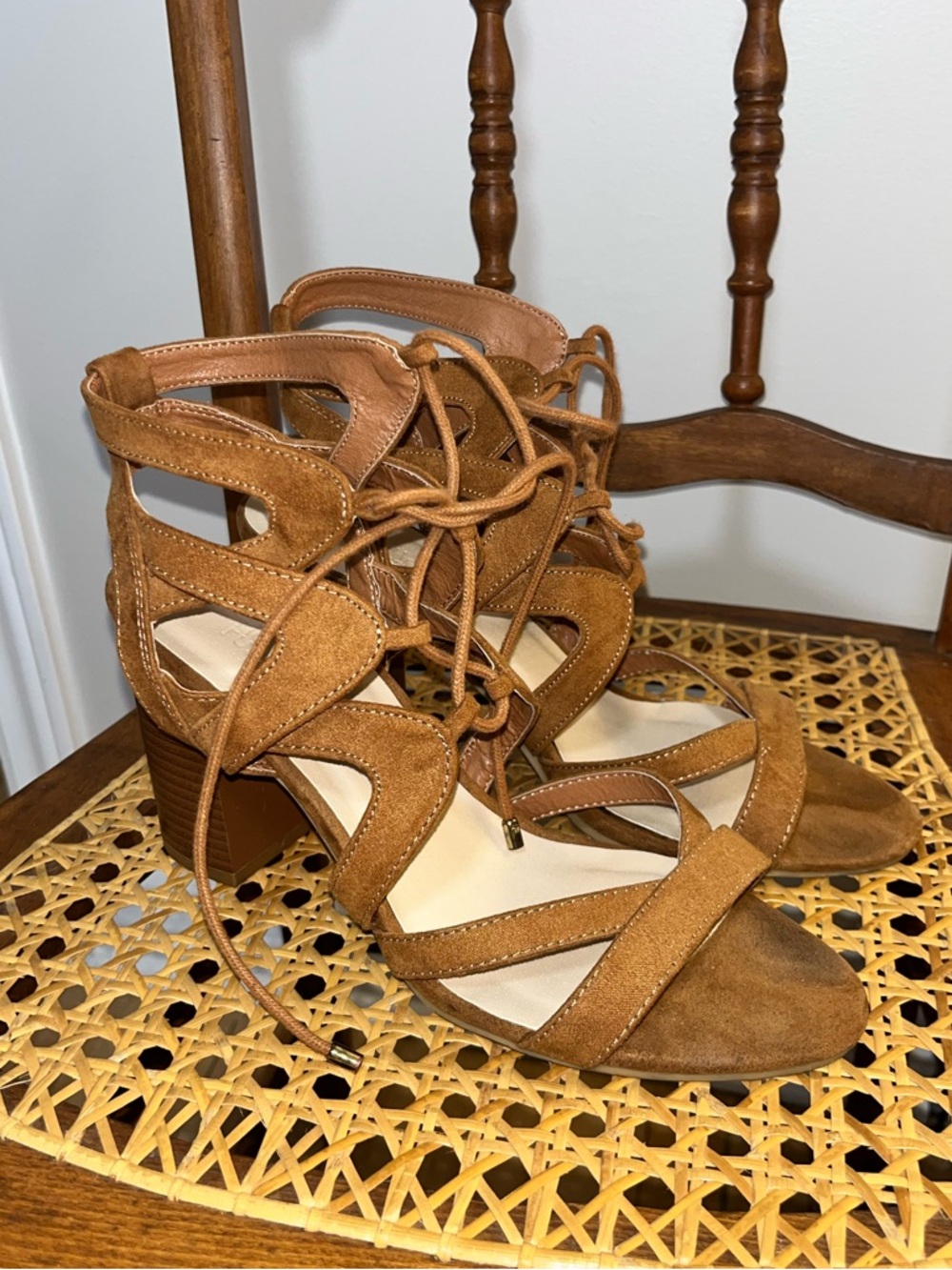 Heeled sandals